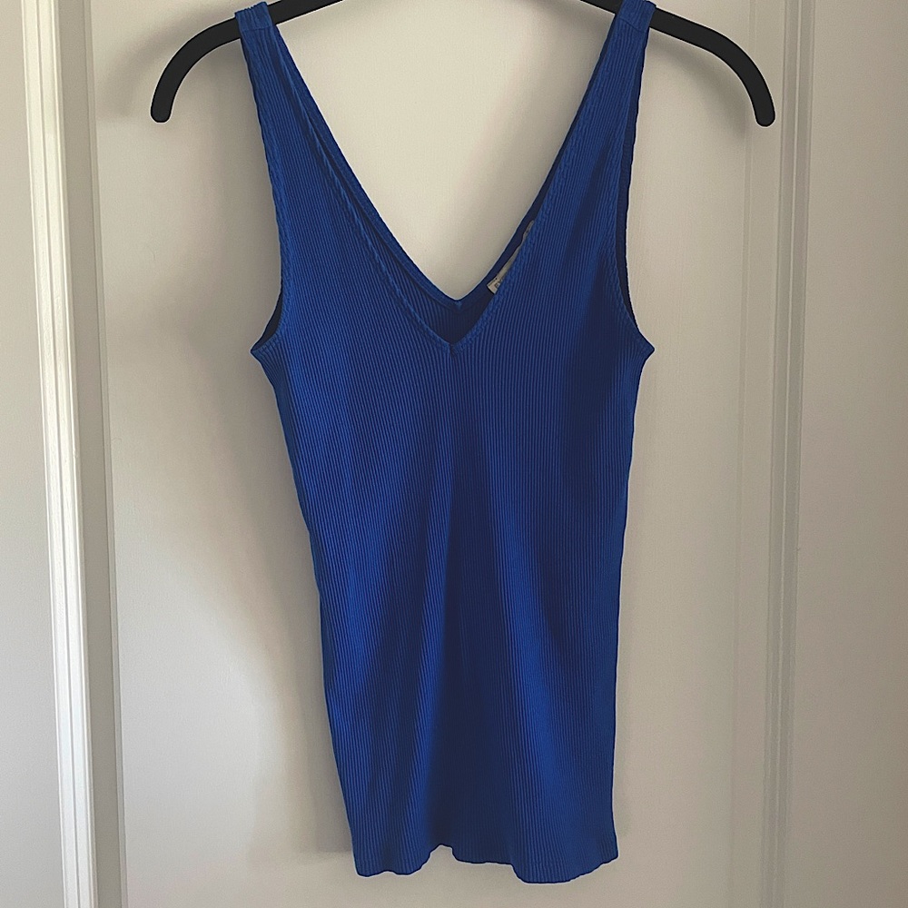 Express S blue tank